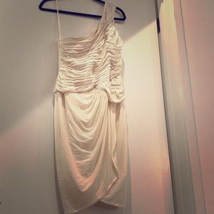 BCBG one shoulder dress